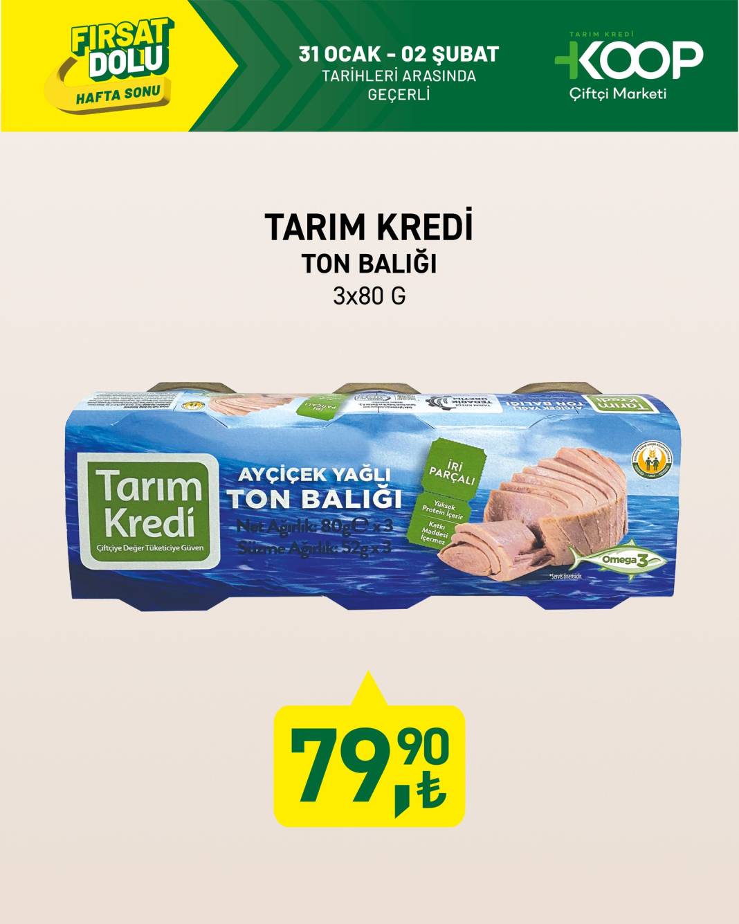 Tarım Kredi Market’in yeni fırsatları raflarda 29